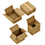 Cardboard Boxes Set, Low Poly 3D model small image 10