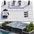Ultimate Pool Retreat 3D model small image 4