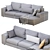Alberta Manhattan Sofa: Modern Elegance in Perfect Dimensions 3D model small image 5