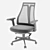 Yoriko Midback Office Chair 3D model small image 3