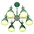 Title: Modern Italian Pendant Chandelier - Gemma 3785/6 3D model small image 5