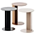 Sleek and Stylish Side Table 3D model small image 1