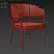 Elegant Mark Aster Dining Chair 3D model small image 6