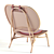 Versatile Bamboo Nomad Chair 3D model small image 3