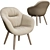 Hay Aal Soft Armchair: Modern & Comfortable 3D model small image 3