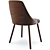 Modern Anabelle Chair: Sleek and Stylish 3D model small image 3