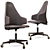 Ergonomic VELA Office Chair 3D model small image 1