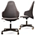 Ergonomic VELA Office Chair 3D model small image 5