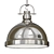 Timeless Dome Pendant Light with Rod 3D model small image 1