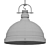 Timeless Dome Pendant Light with Rod 3D model small image 2
