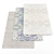 Premium Quality Carpet Set: 5 High-Resolution Textured Rugs 3D model small image 1