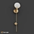 Golden Loft Wall Lamp 3D model small image 1