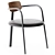 Elegant Dining Set: Thonet Table S1123 & De Castelli Via Veneto Chair 3D model small image 3