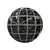 2K Marble Floor Tile: Black & White 3D model small image 3