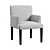 Sleek Harry Armchair 2014 3D model small image 2