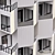 Parametric Design Residential Building with Detailed Façade 3D model small image 3