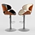 Modern Comfort: LMZ-4905 Bar Stool 3D model small image 1