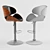 Modern Comfort: LMZ-4905 Bar Stool 3D model small image 4