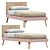 Modern NUK Single Bed 2: Sleek Design for Restful Nights 3D model small image 7