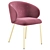 Italian Connubia Calligaris Tuka Chair: Elegant Comfort 3D model small image 1
