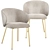 Italian Connubia Calligaris Tuka Chair: Elegant Comfort 3D model small image 2