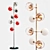 Chic Cherries Glass Floor Lamp 3D model small image 4