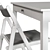 IDANÄS / TERJE Folding Table and Chairs Set 3D model small image 3