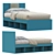 NUK Single Bed - Modern and Stylish 3D model small image 7