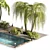 Backyard Oasis: Premium Swimming Pools 3D model small image 10