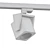 Sleek Aluminum Track-Light with Dimmer 3D model small image 2
