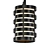 Modern Metal Pendant Light 3D model small image 1