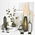 Elegant Home Decor Set 3D model small image 2