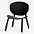 Contemporary Oak Armchair 3D model small image 2