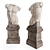 Ancient Roman Man Torso on Pedestal 3D model small image 4