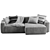 Contemporary Arflex Sofa: Sleek and Stylish 3D model small image 4