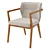 Elegant Prudenze Armchair: Modern Design & Comfort 3D model small image 1