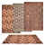 Variety Collection: 6 Rugs with VRayFur & Displacement 3D model small image 1