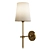 Elegant Bryant Wall Sconce 3D model small image 1