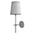 Elegant Bryant Wall Sconce 3D model small image 2