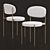 Modern Dining Chair 06 3D model small image 3
