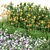 Flower Garden Delight: Vibrant Blooms for Your Home 3D model small image 6