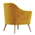 Elegant Selena Armchair: Stylish Design & Superior Comfort 3D model small image 3