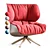 Title: Tabano Swivel Chair: Comfortable Design with Wide Arms 3D model small image 9