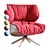 Title: Tabano Swivel Chair: Comfortable Design with Wide Arms 3D model small image 11