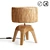 Minimalist Natural Leonti Lamp 3D model small image 1