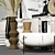 Elegant Home Decor Set 3D model small image 3