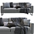 Ultra-Mod Elegance Sofa 3D model small image 1