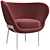 Elegant Armada Lounge Chair 3D model small image 5