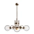 Stylish MOTINI Sputnik Chandelier 3D model small image 1