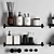 Sleek Bathroom Accents Set 3D model small image 7